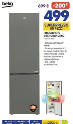 FreeShop Frigorifero Beko offerta