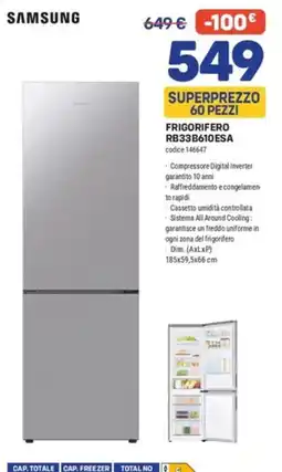 FreeShop Frigorifero Samsung offerta