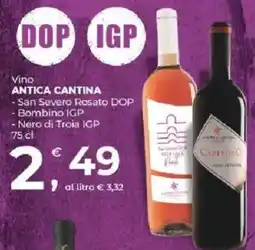 Alter Discount Vino ANTICA CANTINA offerta