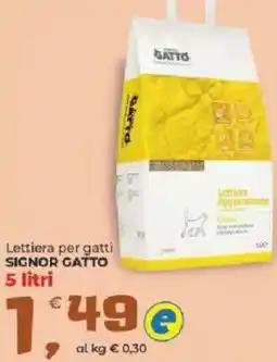 Alter Discount Lettiera per gatti Signor Gatto offerta