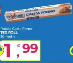 Alter Discount Rotolo Carta Forno TEX ROLL offerta
