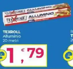 Alter Discount Texroll Alluminio offerta