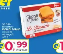 Alter Discount Fette biscottate Le Classiche Fior di Forno offerta