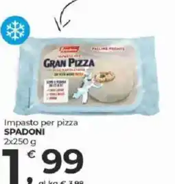Alter Discount Impasto per pizza Spadoni offerta