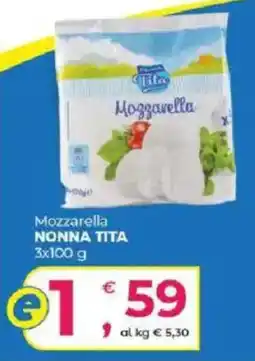 Alter Discount Mozzarella Nonna Tita offerta