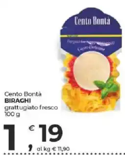 Alter Discount Cento Bontà Biraghi grattugiato fresco offerta