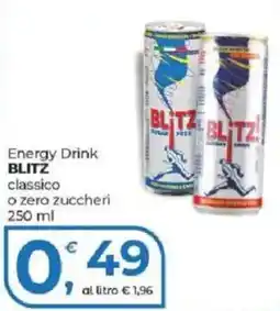 Alter Discount Energy Drink BLITZ classico offerta