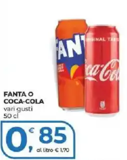 Alter Discount Fanta o Coca-Cola offerta