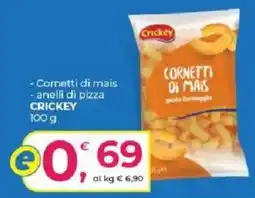 Alter Discount Cornetti di mais Crickey offerta