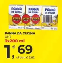 Alter Discount Panna da cucina UHT offerta