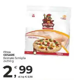 Alter Discount Pinsa CESARE formato famiglia offerta