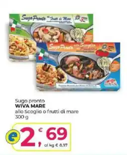 Alter Discount Sugo pronto WIVA MARE allo Scoglio o frutti di mare offerta