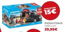Toys Center Playmobil Pizzautobus offerta