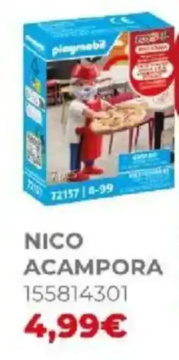 Toys Center Playmobil Nico Acampora offerta