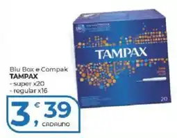 Alter Discount Blu Box e Compak Tampax offerta