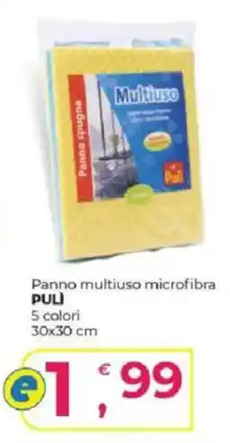 Alter Discount Panno multiuso microfibra PULI offerta