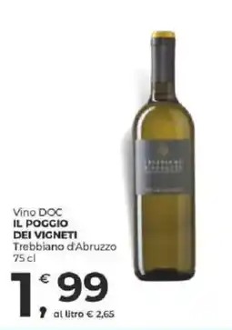 Alter Discount Vino DOC Il Poggio dei Vigneti Trebbiano d'Abruzzo offerta