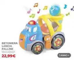 Toys Center Betoniera Lancia Palline offerta