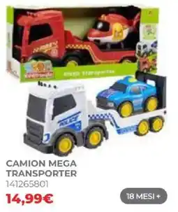 Toys Center Camion mega transporter offerta