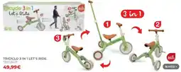 Toys Center Triciclo 3 in 1 Let's Ride offerta