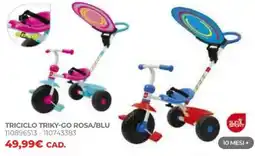 Toys Center Triciclo triky-go rosa/blu offerta