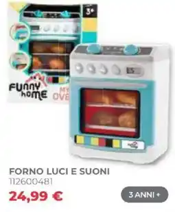 Toys Center Forno luci e suoni Funny Home offerta