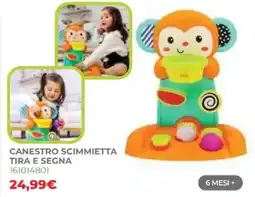 Toys Center Canestro scimmietta tira e segna offerta