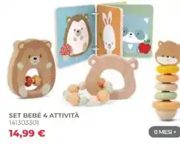 Toys Center Set bebé 4 attività offerta