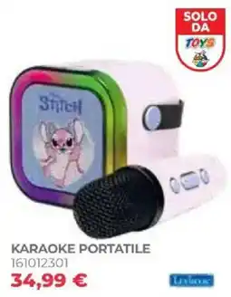 Toys Center Karaoke portatile Stitch offerta