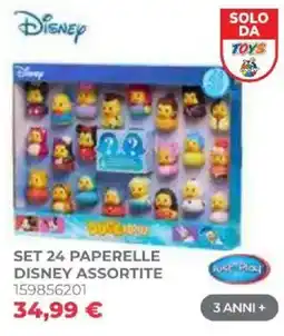 Toys Center Paperelle Disney assortite offerta