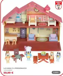 Toys Center La casa e 4 personaggi offerta