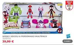 Toys Center Spidey veicoli & personaggi multipack offerta