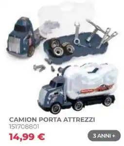 Toys Center Camion porta attrezzi offerta