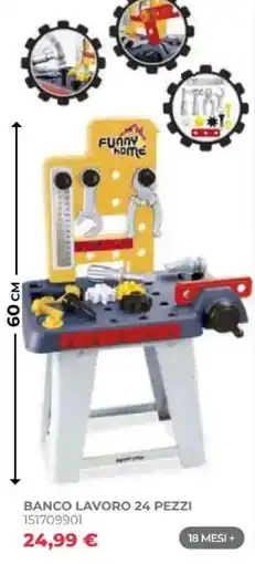 Toys Center Banco lavoro Funny home offerta