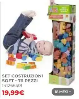 Toys Center Set costruzioni soft offerta