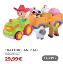 Toys Center Trattore animali offerta