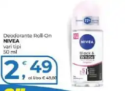 Alter Discount Deodorante Roll-On NIVEA offerta