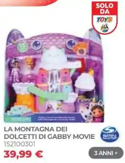 Toys Center La montagna dei dolcetti di Gabby Movie offerta