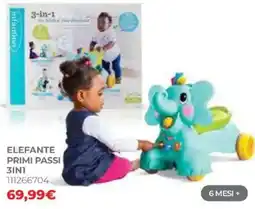 Toys Center Infantino Elefante primi passi 3in1 offerta