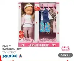 Toys Center Emily fashion set Love Bebe offerta