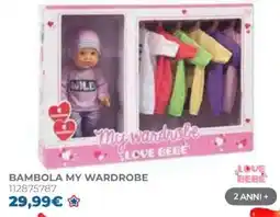 Toys Center Bambola my wardrobe offerta
