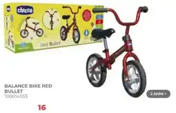 Toys Center Balance Bike Red Bullet offerta