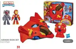 Toys Center Iron Man Awesome Friends Armor Iron Jet offerta