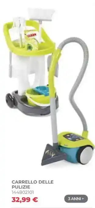 Carrello delle pulizie