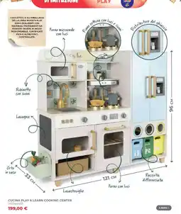 Toys Center Cucina Play & Learn Cooking Center offerta
