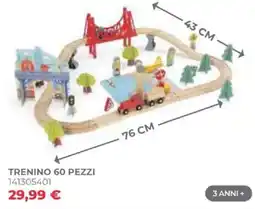 Toys Center Trenino 60 Pezzi offerta