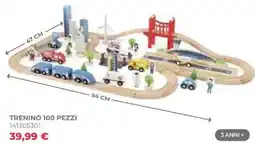 Toys Center Trenino 100 Pezzi offerta