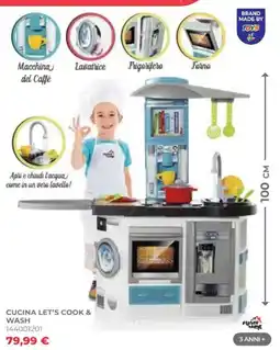 Toys Center Cucina Let's Cook & Wash offerta
