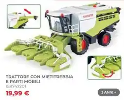 Toys Center Trattore con mietitrebbia e parti mobili offerta