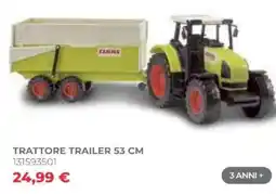 Toys Center Trattore trailer Claas offerta